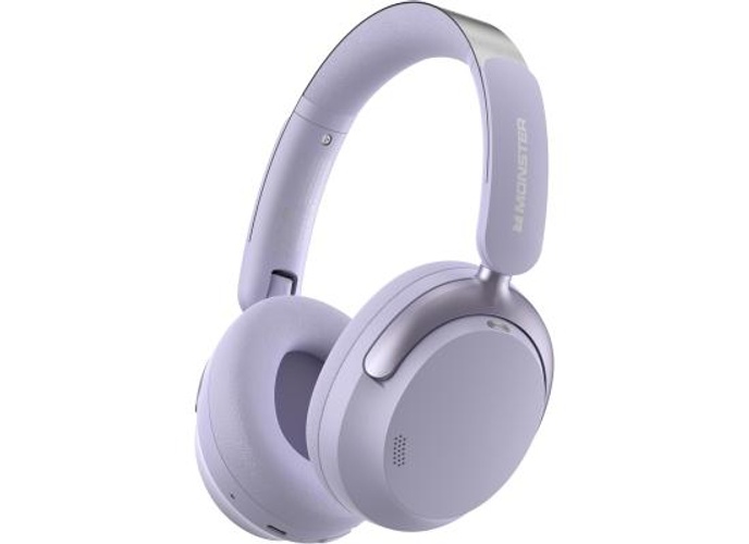 Monster Persona 3rd ANC Active Noise Cancelling Headphones, Over Ear Wireless Headphone Bluetooth with Mic, 70 Hours Playtime Bluetooth Headphones, Foldable Comfort Lightweight Headphone for Travel - Purple product thumbnail 2