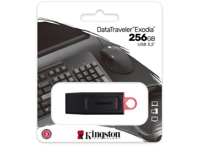 Kingston DataTraveler Exodia 256GB USB 3.2 Flash Drive product thumbnail 2