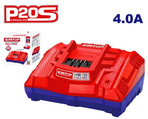 EMTOP EFCR20203 P20S Fast Intelligent Charger