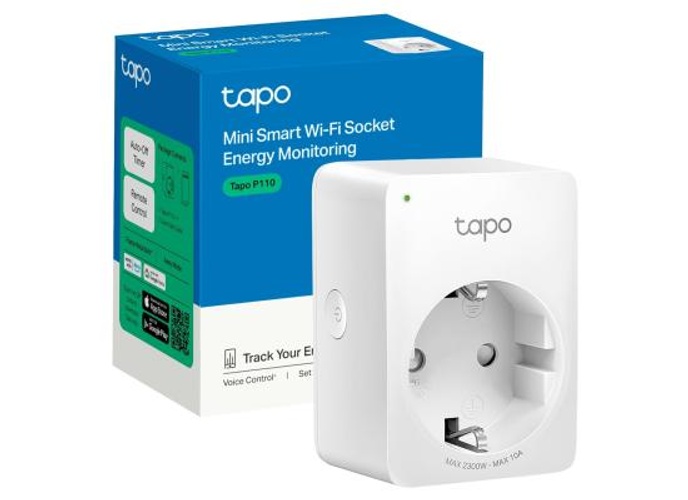 TP-Link Tapo P110 Smart Plug with Energy Monitoring, Works with Amazon Alexa (Echo and Echo Dot) and Google Home, Wi-Fi Smart Socket, Remote Control, Device Sharing, No Hub Required product thumbnail 2