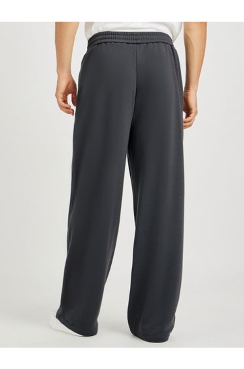 Oversize Open Hem Embroidered Joggers product thumbnail 4