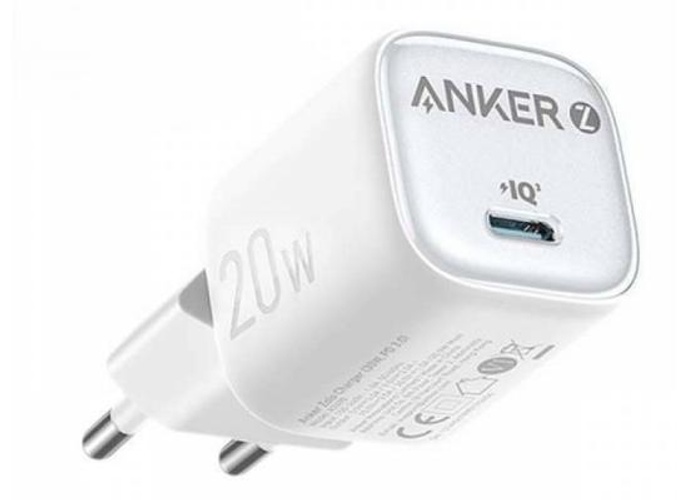 Anker Zolo Charger ICE 20W Gan Series USB-C Fast Charging Adapter For iPhone and Smartphone's - White product thumbnail 2