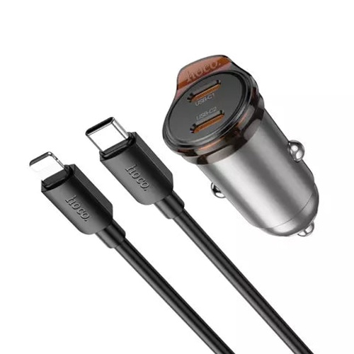 شاحن سيارة هوكو NZ16B ثنائي USB-C بقوة 45W product thumbnail 5