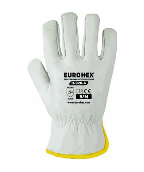 Driver Glove Grain Leather 2121X From Eurohex | H828G
