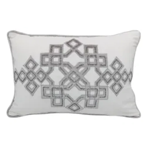 Nova Home Knott Embroidered Cushion Cover – Gold – 35x50 cm product thumbnail 2