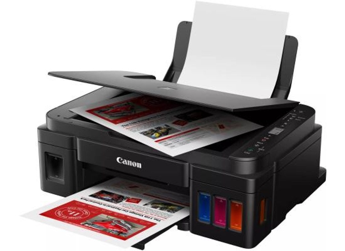 Canon PIXMA G3410 Ink Tank All-in-One Wireless Multi-function Machine (Copy/Print/Scan/Photo) Fast Prints & huge Savings - Black product thumbnail 2
