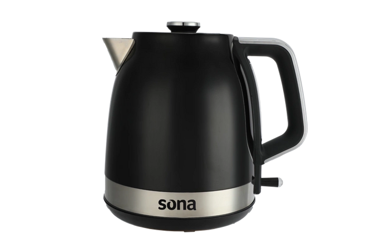 Sona 1.7L Stainless Steel Electric Kettle - 1850-2200W Power