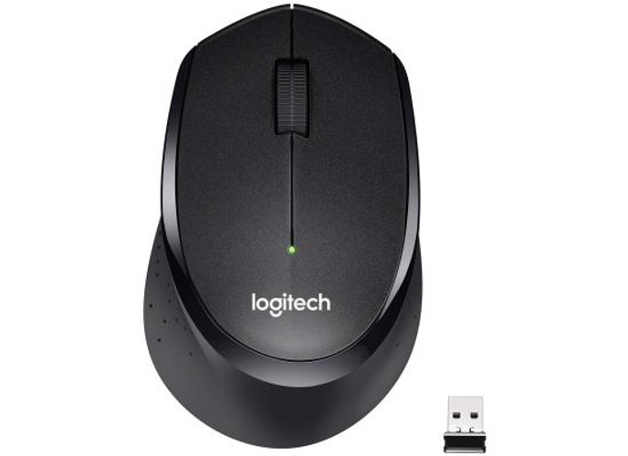 Logitech M330 SILENT PLUS Wireless 1000 DPI Optical Tracking 2-year Battery Life For PC & Mac - Black product thumbnail 2