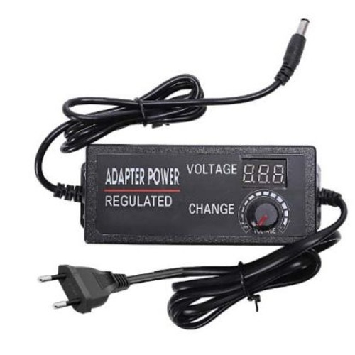 3V/24V-3AM Universal Adjustable BSK-602 24V-3AM 3V AC To DC With Display Screen Voltage Regulated Power Adapter
