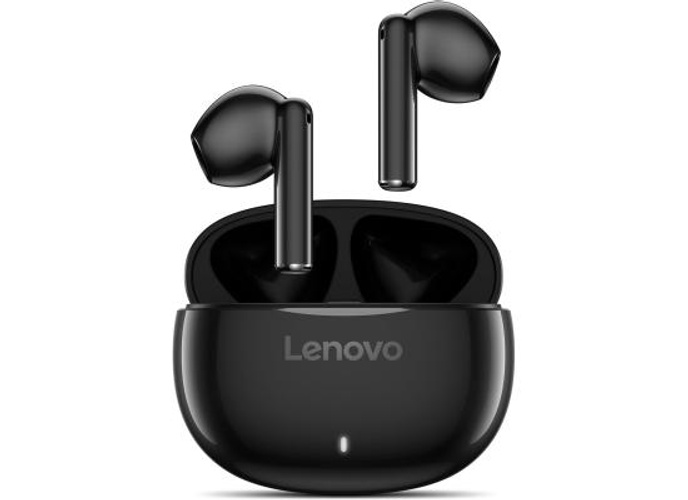 Lenovo E310 True Wireless Stereo Earbuds Bluetooth 5.3 ENC Noise-Cancelling Ear Buds with 13mm Speaker Type-C Charging 20h Battery Life for Music Calls Comfortable Fit Wireless Earbuds - Black product thumbnail 2
