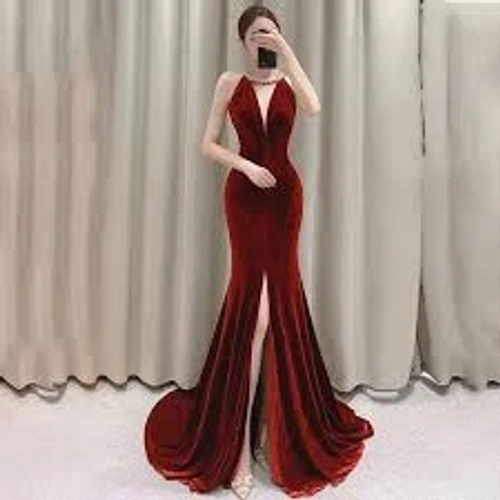 فستان سهرة نسائي طويل product thumbnail 2