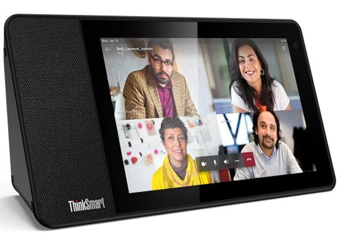 Lenovo ThinkSmart View Wifi 8" HD Smart Touch Screen Video Conference Equipment Integrated Audio & Smart Camera ( For ZOOM Only) - Black product thumbnail 2