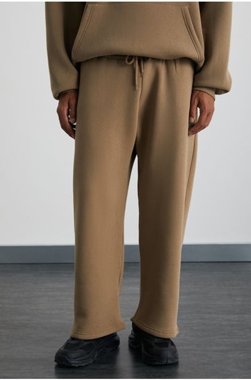 GRIMELANGE BIBURY Men's Organic Fabric Lined Comfortable Fit Pants Style Mink Sweatpants product thumbnail 3