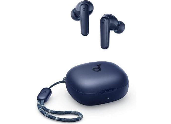 Anker Soundcore R50i True Wireless Earbuds, 10mm Drivers with Big Bass, Bluetooth 5.3, 30H Long Playtime, Water-Resistant, 2 Mics for AI Clear Calls, 22 Preset EQs, Customization via App (Blue) product thumbnail 2