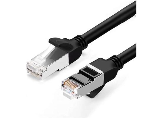 UGREEN Cat6 UTP Round Ethernet Cable Pure Copper 1M - Black product thumbnail 2