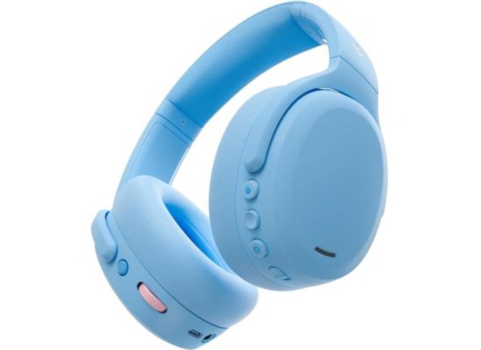 Skullcandy Crusher ANC 2 Wireless Over-Ear Bluetooth Headphones with Multi-Sensory Bass and Charging Cable, Active Noise Cancelling, Up to 60 Hours Battery, Microphone for iPhone Android - Preppy Blue product thumbnail 2
