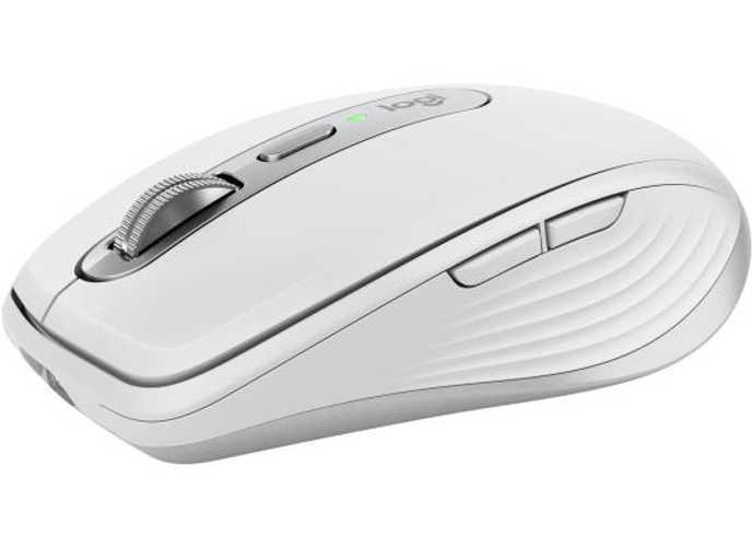Logitech MX Anywhere 3S Fast Scrolling 8K DPI Any-Surface Tracking Quiet Clicks Programmable Buttons, USB C, Bluetooth, Windows PC, Linux, Chrome, Mac - Pale Grey product thumbnail 2
