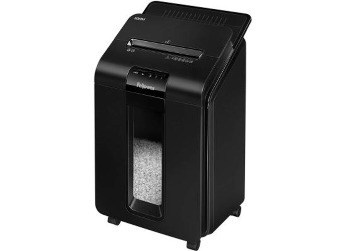 Fellowes AutoMax™ 100M Mini-Cut Shredder 100-Sheet Auto Feed & 10-Sheet Manual Security Level P-4 product thumbnail 2