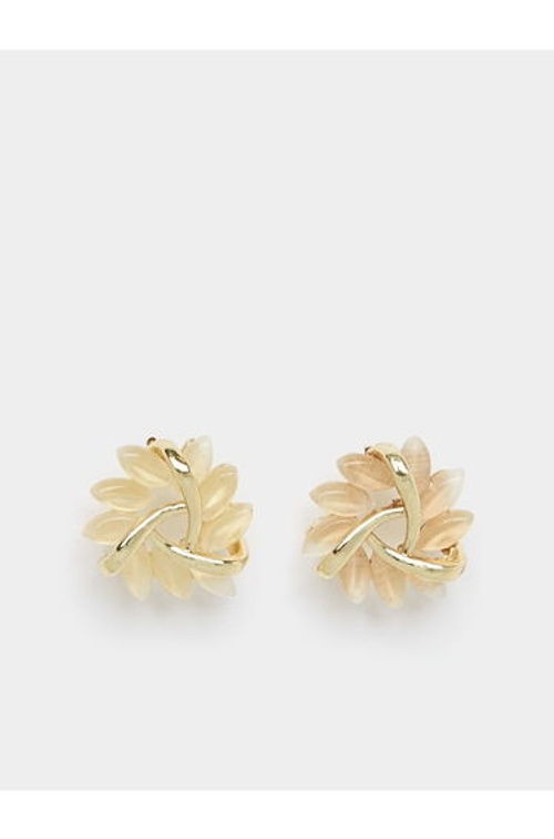 Embellished Floral Earrings product thumbnail 2