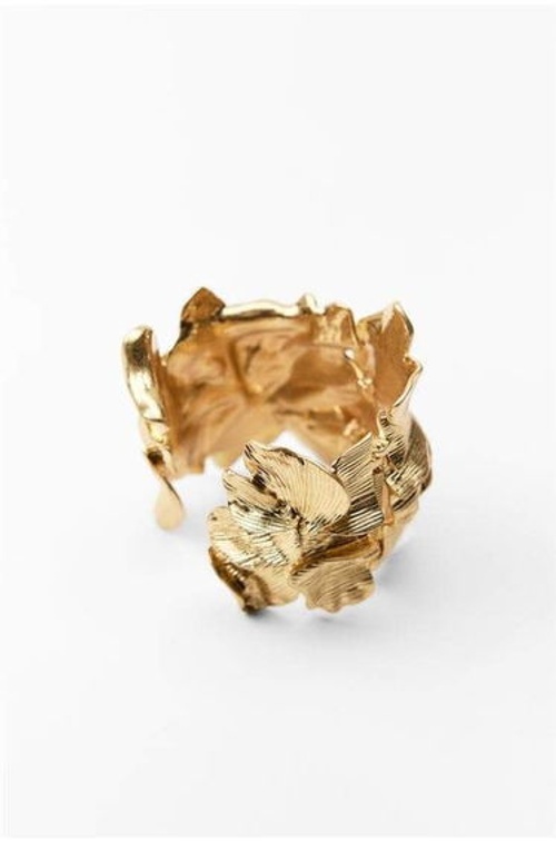 Metallic Textured Flowers Bracelet product thumbnail 3
