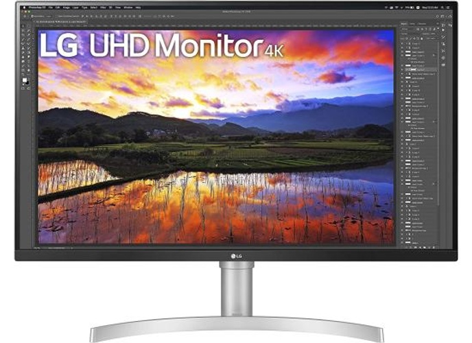 LG 32UN650-W 32” 4K IPS HDR 10 DCI-P3 95% Color Gamut w/ 3-Side Virtually Borderless Design & Built-in Speakers product thumbnail 2