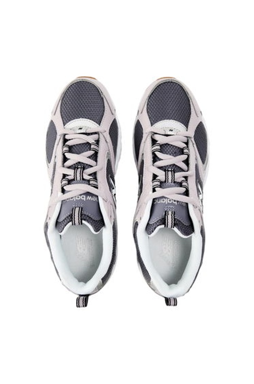 New Balance Mens 408 V1 Low Cut Trainers - Grey/Taupe product thumbnail 3