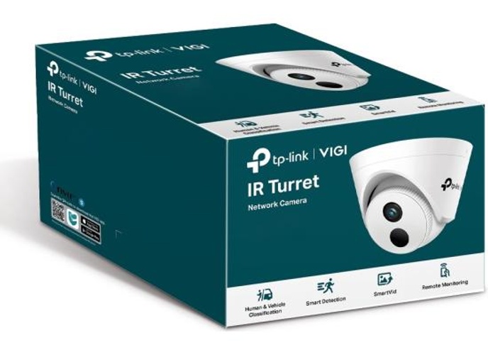TP-Link VIGI C440I 4MP IR Turret Network Camera Human & Vehicle Classification Smart Detection H.265+ Corridor Mode PoE Flexible Management product thumbnail 2