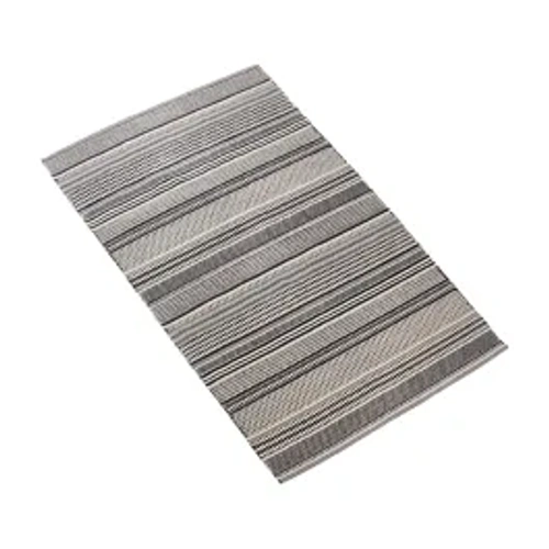 Nova Home Samaira Hand Woven Rug - 100% Cotton - 120x180 Cm - Black product thumbnail 2