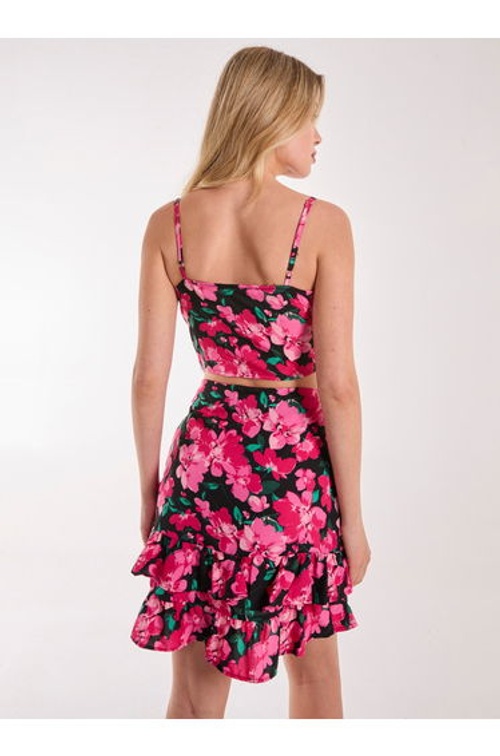 Floral Ruched Cami Top product thumbnail 4