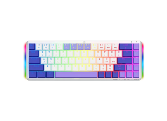 Proove Gaming AFK 65% Tri-Mode Wireless Mechanical Keyboard Outemu Red – English Layout, White (WKAFKEN22002) product thumbnail 2