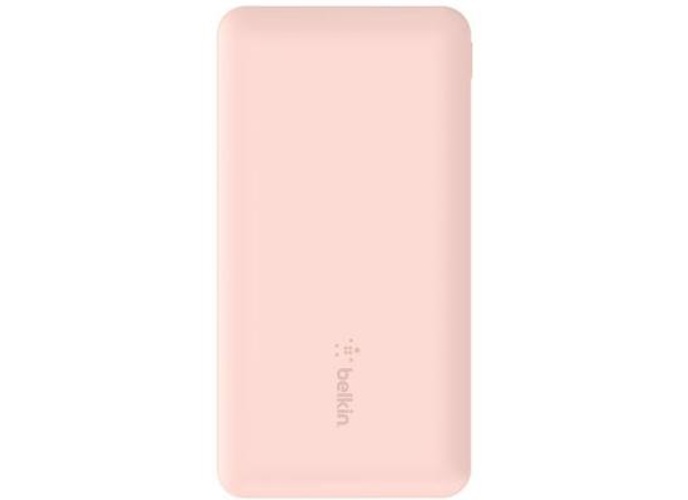 Belkin BoostCharge, USB C Power Bank 10000 mAh w/ 2xUSB-A Ports, 15W, iPhone 17, Air, Pro, Samsung Galaxy S25, iPad, Nintendo Switch 2, Google Pixel 10, etc. - Pink product thumbnail 2