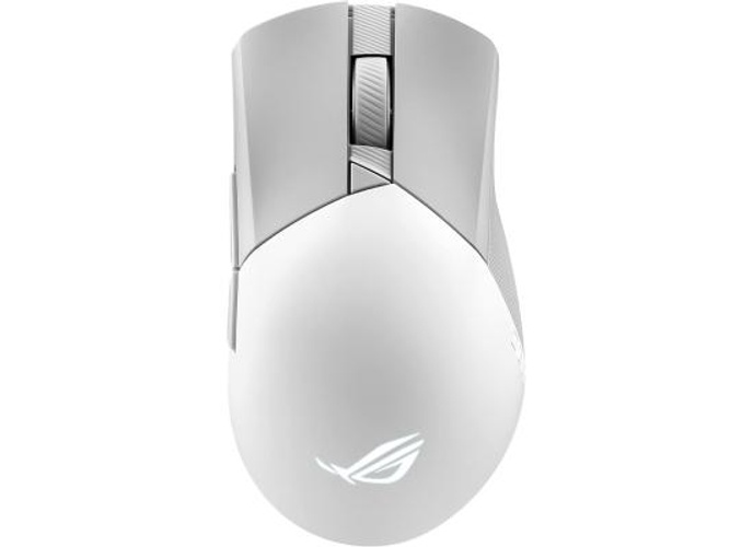 ASUS ROG Gladius III Wireless Gaming Mouse, 2.4 GHz & BT Connectivity, 36000 dpi, AimPoint Optical Sensor, Up to 143 Hours of Battery Life, 6 Prog Buttons, 650 IPS Max Speed, White product thumbnail 2