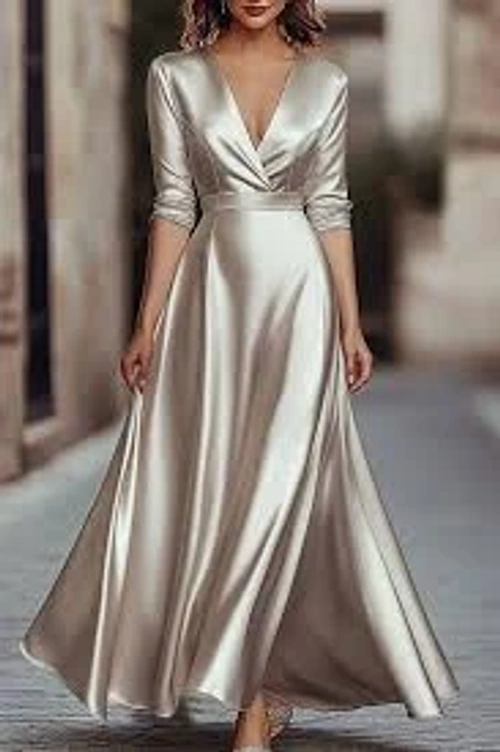 فستان سهرة طويل للنساء product thumbnail 2