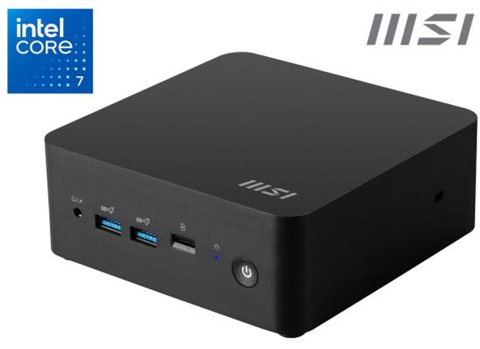 MSI Cubi NUC 1M (2024) Mini PC Barebone 0.8L Intel Core 7 150U 10-Cores For Home & Business w/ Supporting up to 4 Displays & DDR5 Memory product thumbnail 2
