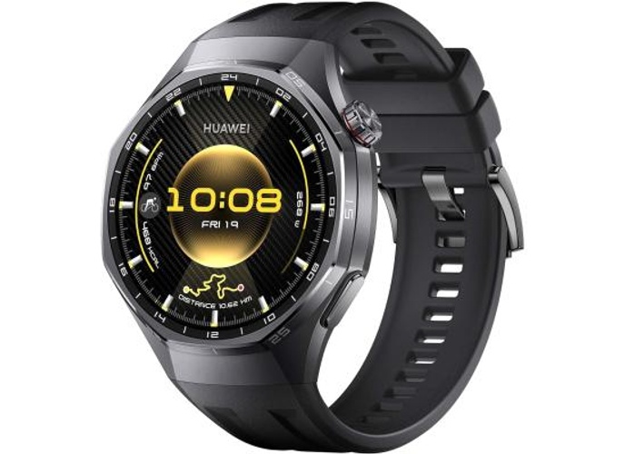 HUAWEI WATCH GT 6 Pro GPS 46mm Smart Watch, 1.47''AMOLED Touchscreen, up to 21 days battery life, Pro-level Cycling, 100+ Sports Mode, iOS & Android, ECG Analysis, All-day Health Monitoring, Black product thumbnail 2