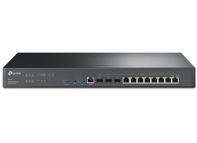 TP-Link ER8411 Enterprise Wired 10G VPN Router Up to 10 WAN Ports High Network Capacity SPI Firewall Support Omada SDN Load Balance Lightning Protection product thumbnail 2