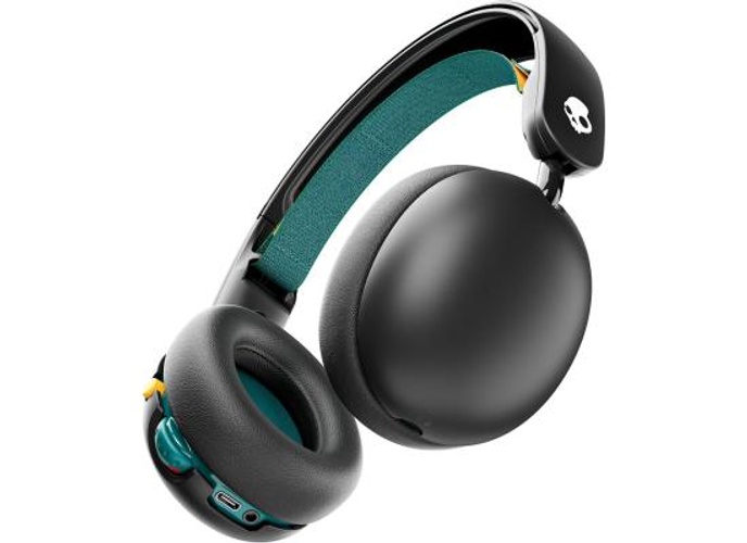 Skullcandy Grom Wireless Headphones, Volume-Limiting Audio, Comfortable Over-Ear Fit, Designed for Kids 6+, Up to 45 Hours Battery, Backup 3.5mm AUX Cable Included with Built-in Microphone - Black product thumbnail 2