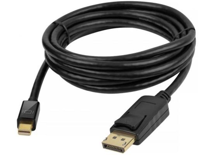 Prime MiniDisplayPort Cable DP male to DP male 2m Support 4K , Black product thumbnail 2