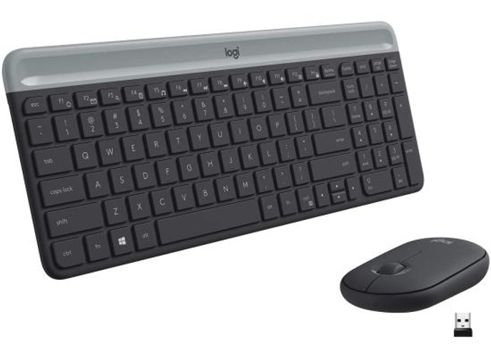 Logitech MK470 SLIM Wireless Keyboard and Mouse Combo Arabic / English Layout product thumbnail 2