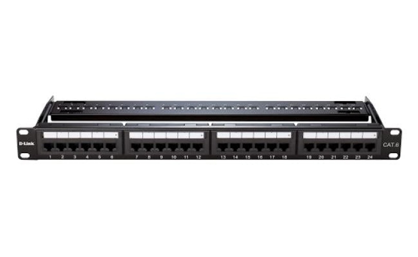 24-Port Cat6 UTP Fully Loaded Patch Panel