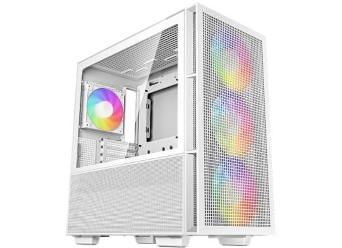 Deepcool CH560 Mid Tower High Air Flow w/ 3x140mm + 1x120mm ARGB Fans - White product thumbnail 2