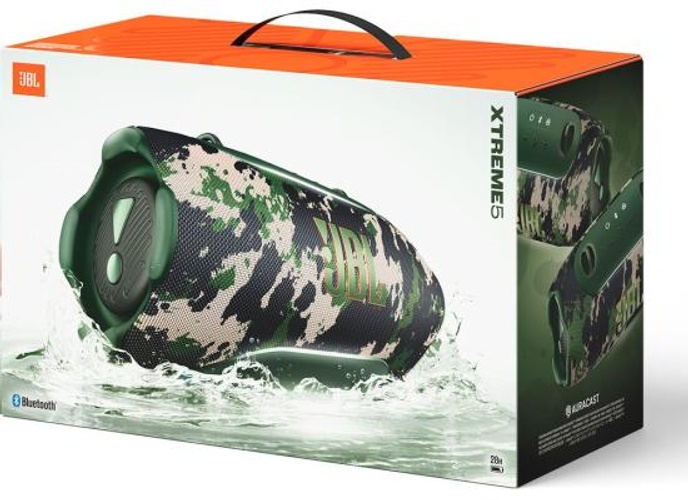 JBL Xtreme 5 - Portable Bluetooth Speaker, Up to 130W of Audio Power, IP68 Waterproof, 28 Hours of Playtime, Playtime Boost and Quick Charge - Squad product thumbnail 2