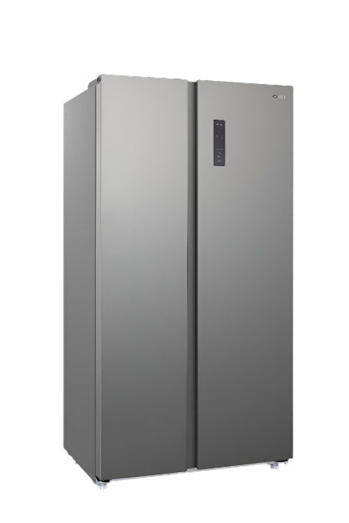 CHiQ Side by Side Refrigerator A+, 525Lit, No Forest, Fast Cooling System, Glass Shelf, Inox product thumbnail 2