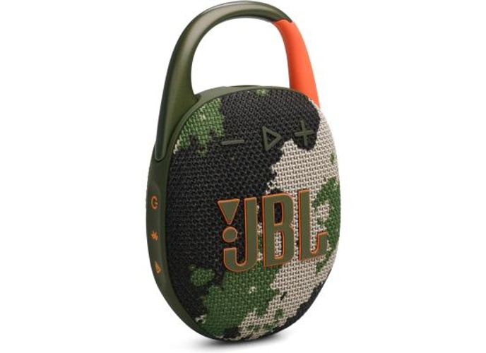JBL Clip 5 - Ultra-Portable, Waterproof & Dustproof Bluetooth Speaker, Big Pro Sound with Punchy bass, Integrated Carabiner, Up to 12 Hours of Play, Made in Part with Recycled Materials , Squad product thumbnail 2