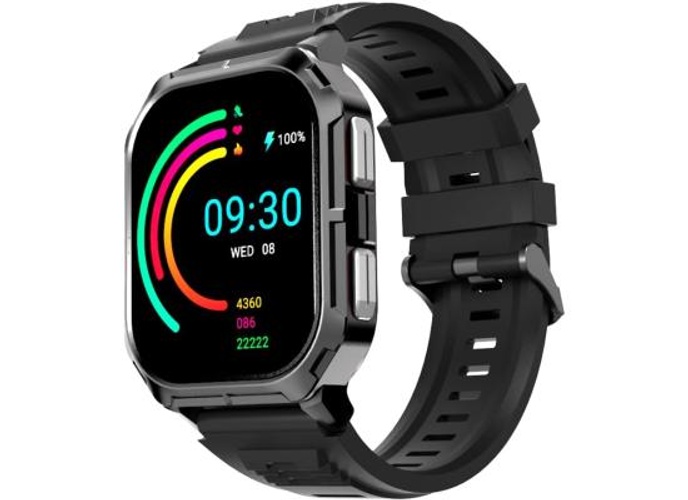 HiFuture ULTRA 3 Bluetooth Calling Smart Watch, 2.0-inch IPS Display, IP68 Waterproof, 24/7 True heart rate & Blood oxygen sensor (the fifth generation), Up to 7 days daily use, 100+ Sports Mode - Black product thumbnail 2