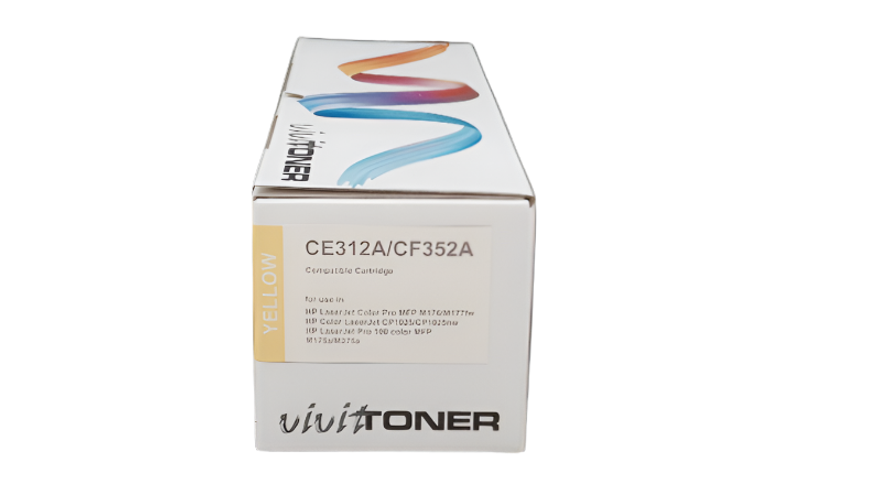 Vivit Ink Cartridge CE312A & CF321A, Cartridge 729, Yellow product thumbnail 3
