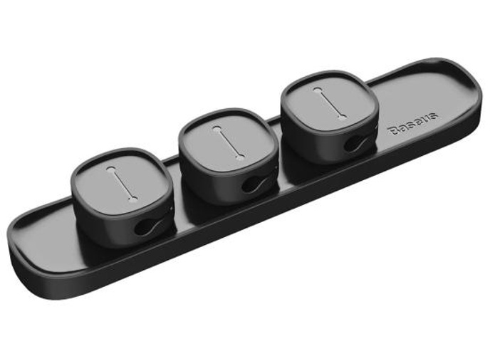 Baseus Magnetic Cable Management Cord organizer Peas - Black product thumbnail 2