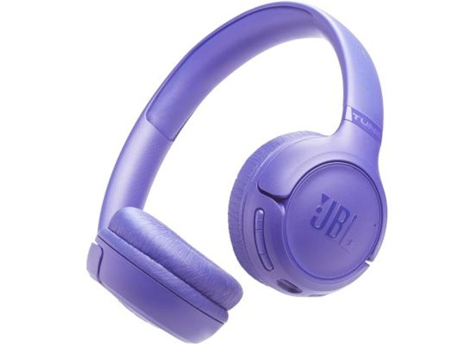 JBL Tune 530 BT Wireless On-Ear Headphones with JBL Pure Bass Sound, Bluetooth 6.0, Foldable Design and 76-Hour Battery Life, Google Fast Pair/Microsoft Swift Pair, Purple product thumbnail 2