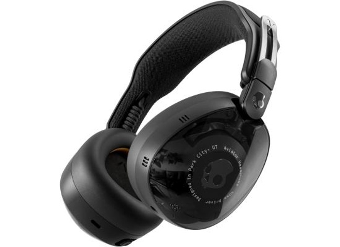 Skullcandy Aviator 900 ANC Wireless Over-Ear Bluetooth Headphones, THX Spatial Audio with Head Tracking, Adaptive Noise Cancelling, Up to 60 Hours Battery, Microphone for iPhone Android - True Black product thumbnail 2