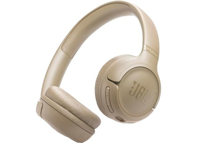 JBL Tune 530 BT Wireless On-Ear Headphones with JBL Pure Bass Sound, Bluetooth 6.0, Foldable Design and 76-Hour Battery Life, Google Fast Pair/Microsoft Swift Pair, Beige product thumbnail 2